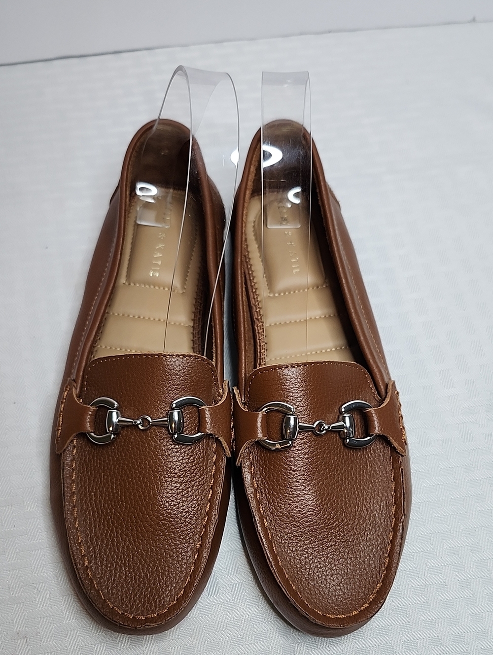Kelly & Katie Brown Leather Driving Loafer NEW